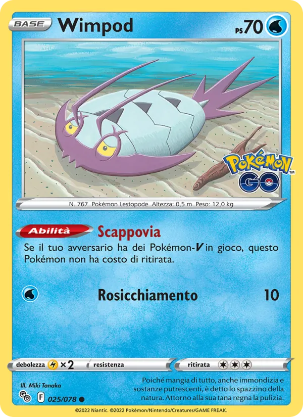 Wimpod (Pokémon GO #025/78)