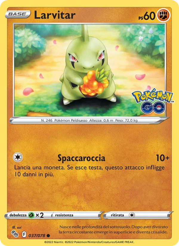 Larvitar (Pokémon GO #037/78)