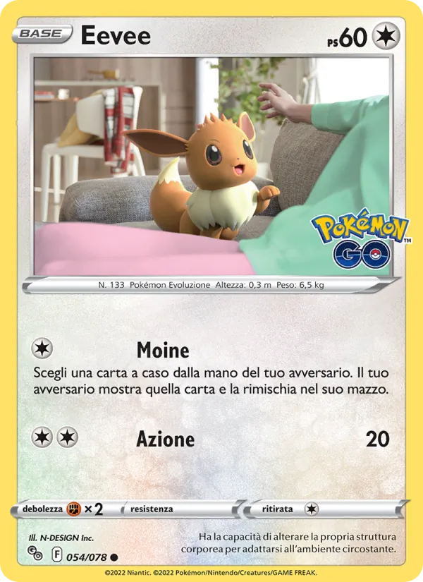 Eevee (Pokémon GO #054/78)