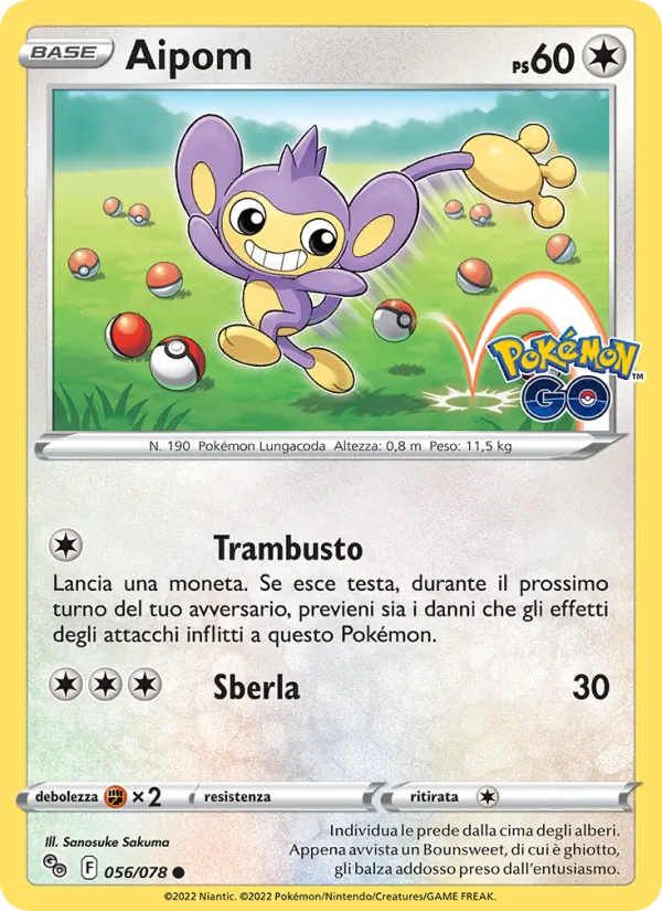 Aipom (Pokémon GO #056/78)