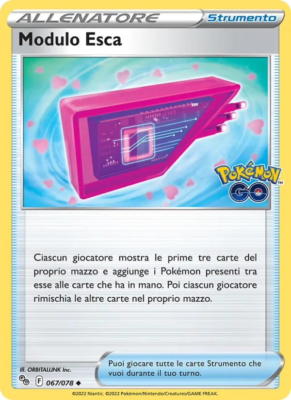Modulo Esca (Pokémon GO #067/78)