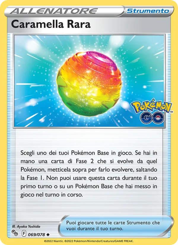 Caramella Rara (Pokémon GO #069/78)