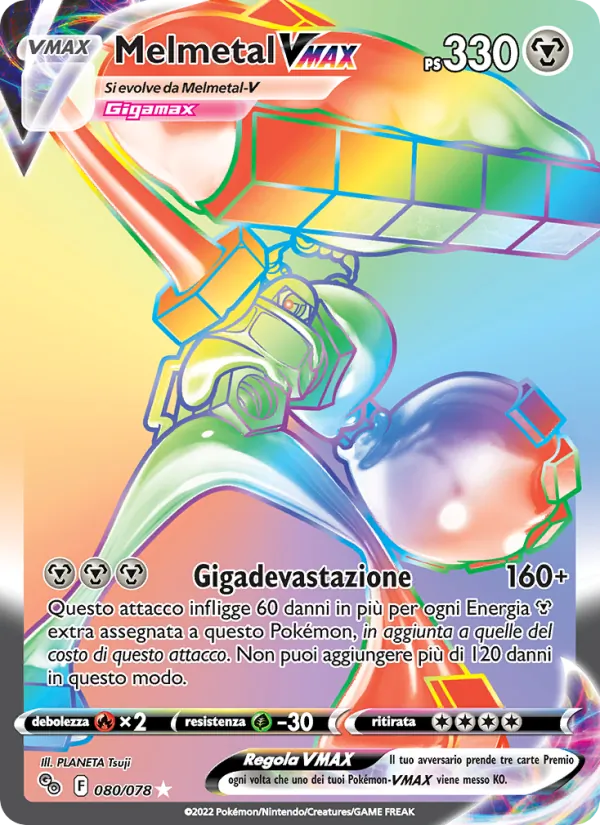 Melmetal VMAX (Pokémon GO #080/78)