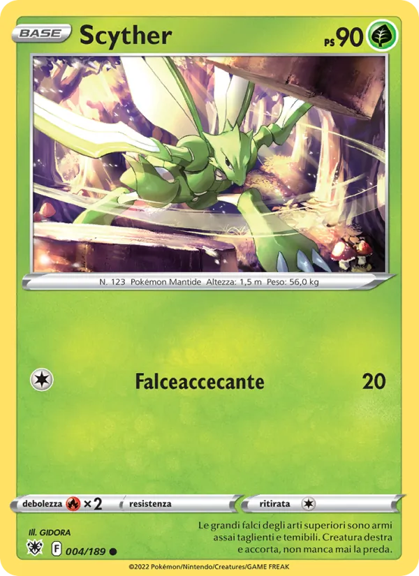 Scyther (Lucentezza Siderale #004/189)