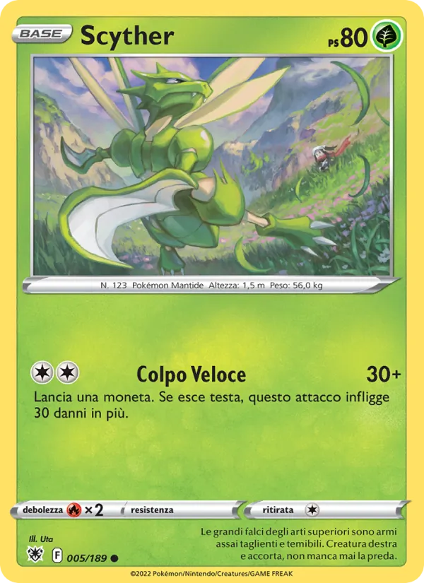 Scyther (Lucentezza Siderale #005/189)