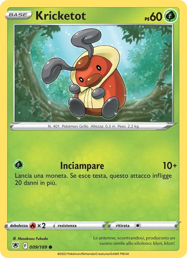 Kricketot (Lucentezza Siderale #009/189)