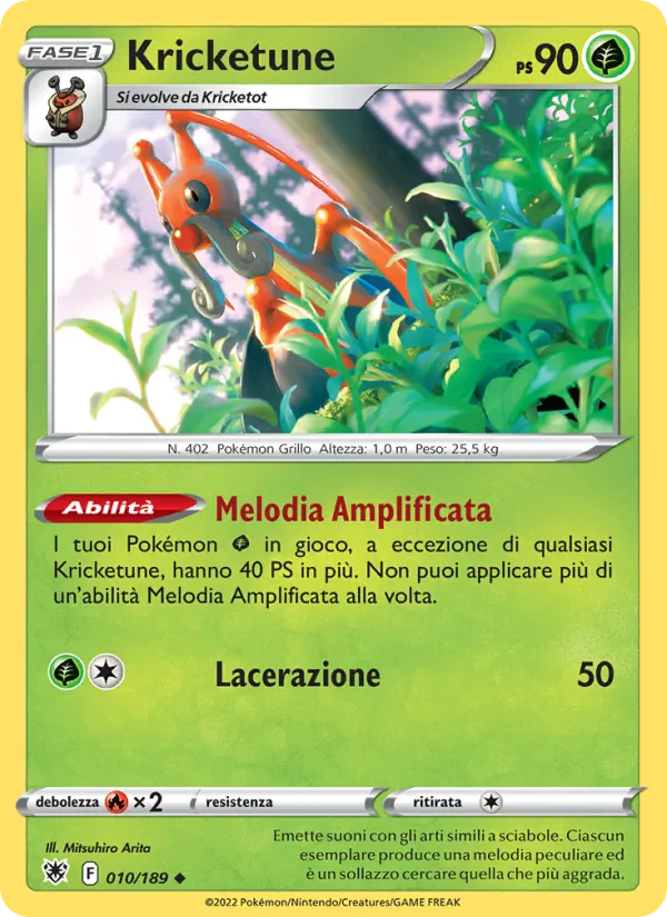 Kricketune (Lucentezza Siderale #010/189)