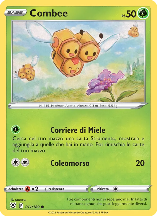 Combee (Lucentezza Siderale #011/189)
