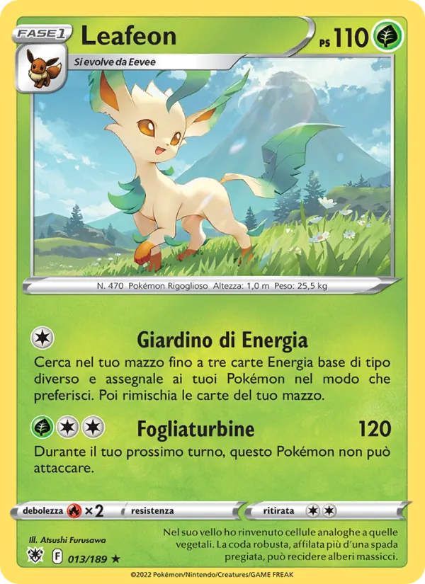 Leafeon (Lucentezza Siderale #013/189)
