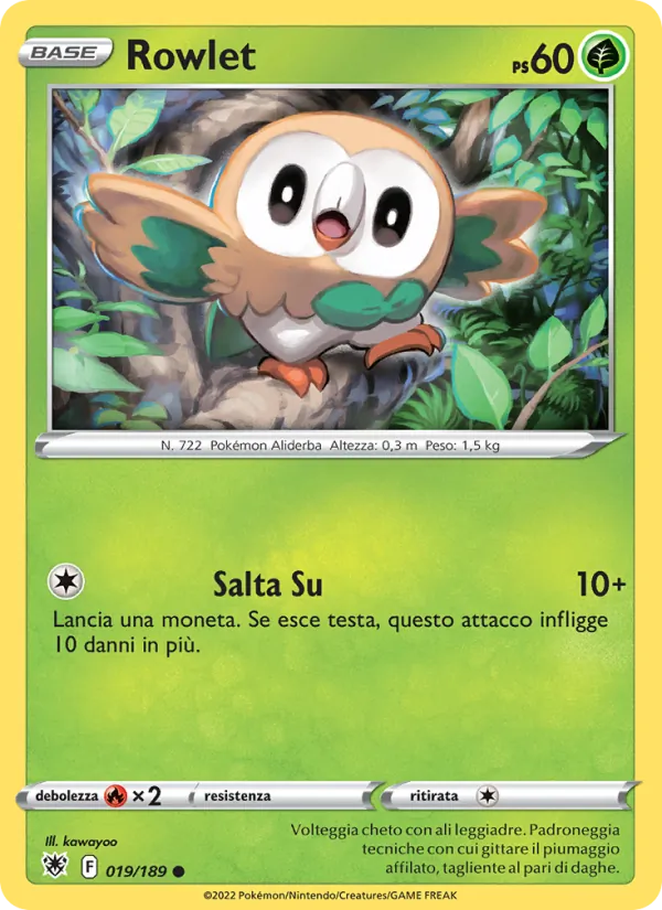 Rowlet (Lucentezza Siderale #019/189)