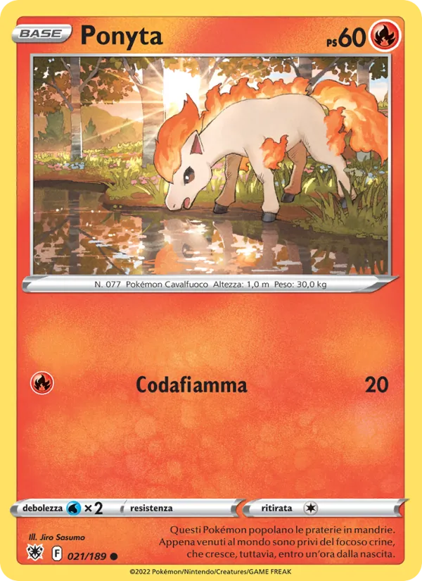 Ponyta (Lucentezza Siderale #021/189)