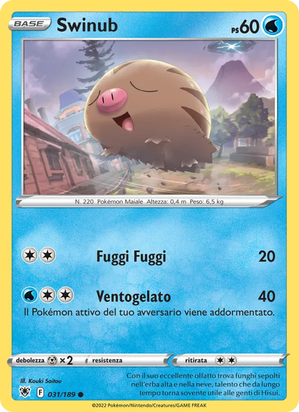 Swinub (Lucentezza Siderale #031/189)