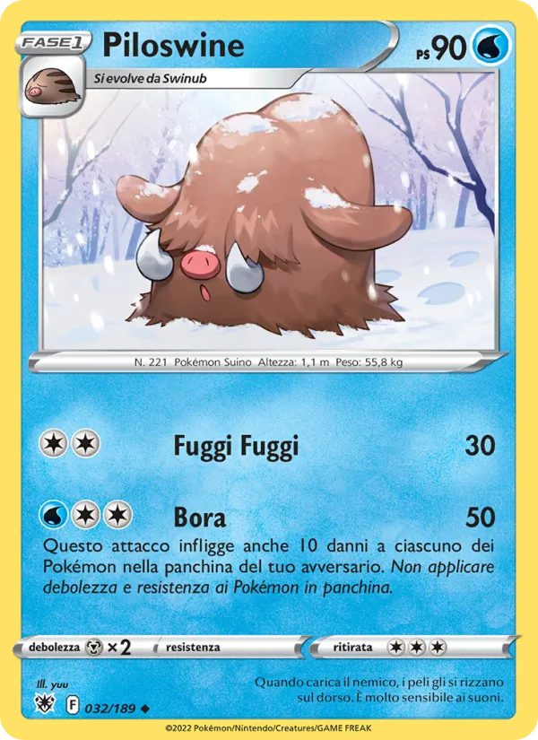 Piloswine (Lucentezza Siderale #032/189)