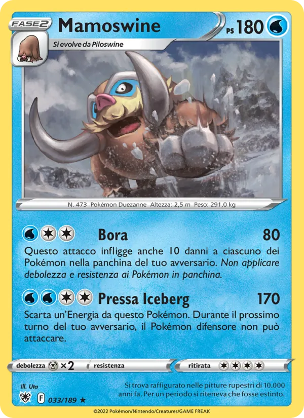 Mamoswine (Lucentezza Siderale #033/189)