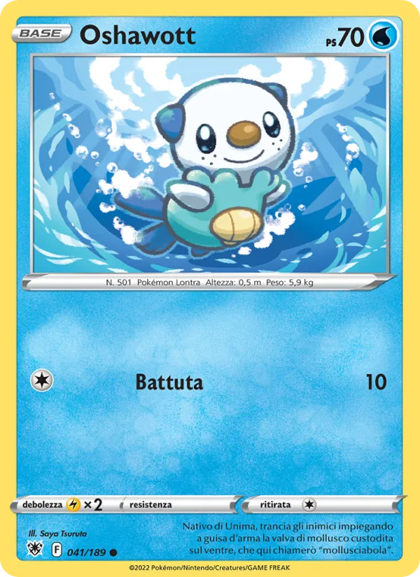 Oshawott (Lucentezza Siderale #041/189)