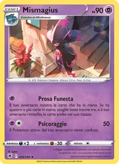 Mismagius (Lucentezza Siderale #059/189)