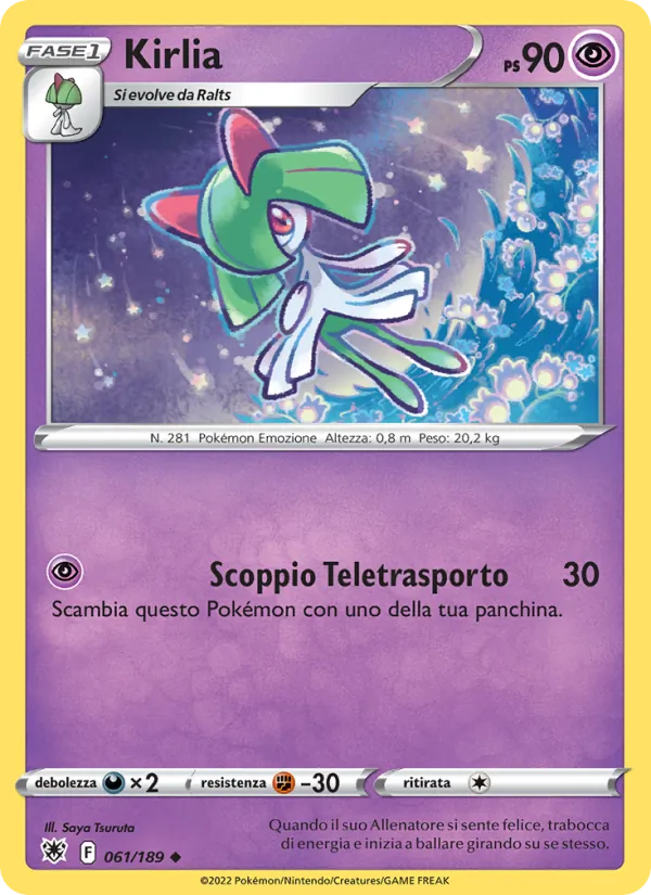 Kirlia (Lucentezza Siderale #061/189)