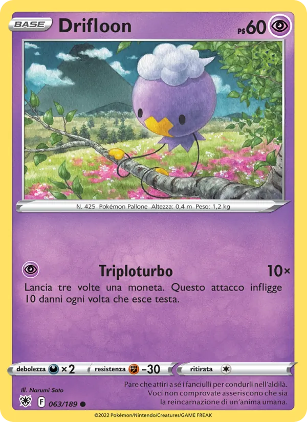 Drifloon (Lucentezza Siderale #063/189)