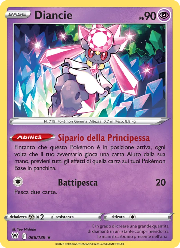Diancie (Lucentezza Siderale #068/189)
