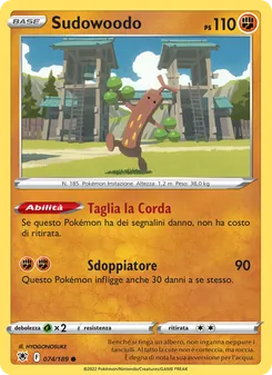 Sudowoodo (Lucentezza Siderale #074/189)