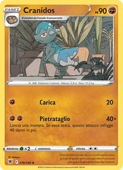 Cranidos (Lucentezza Siderale #076/189)