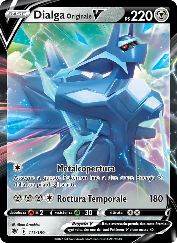 Dialga Originale V (Lucentezza Siderale #113/189)