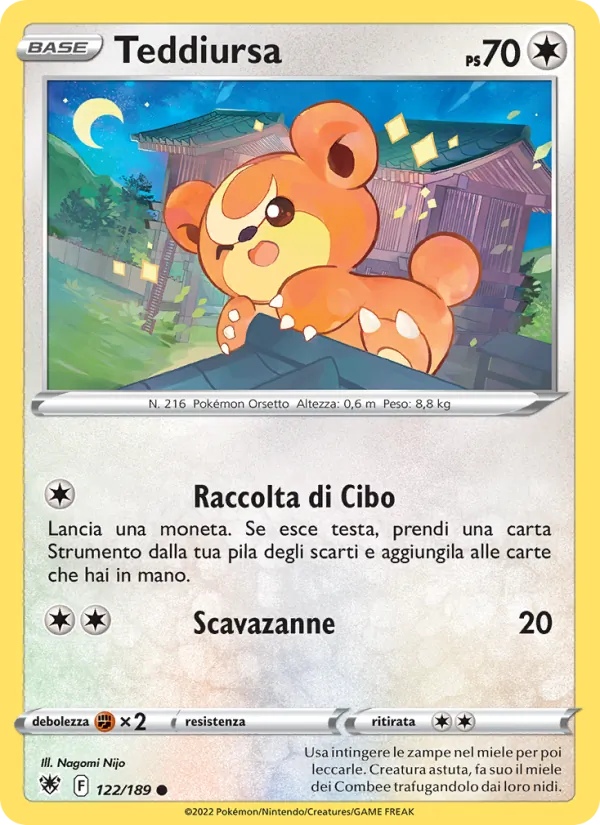 Teddiursa (Astral Radiance #122/189)