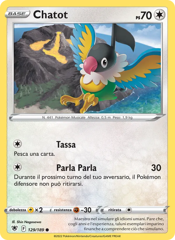 Chatot (Lucentezza Siderale #129/189)