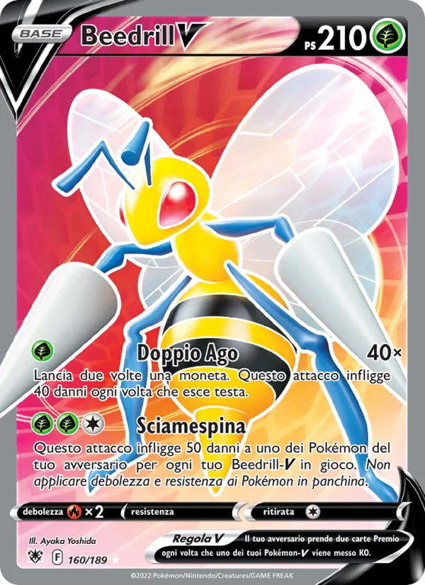 Beedrill V (Lucentezza Siderale #160/189)