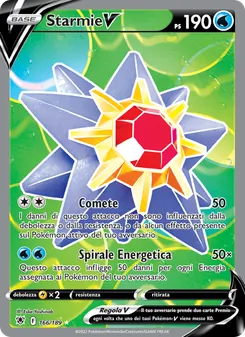 Starmie V (Lucentezza Siderale #166/189)