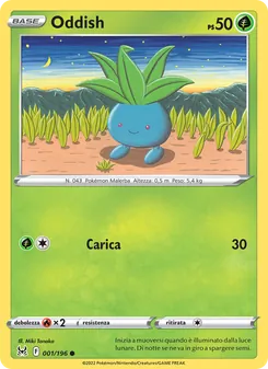 Oddish (Origine Perduta #001/196)