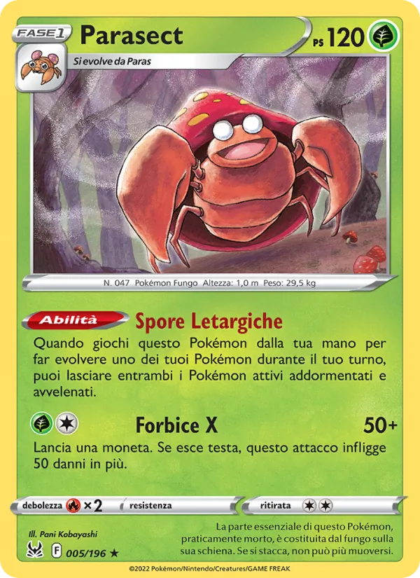 Parasect (Origine Perduta #005/196)