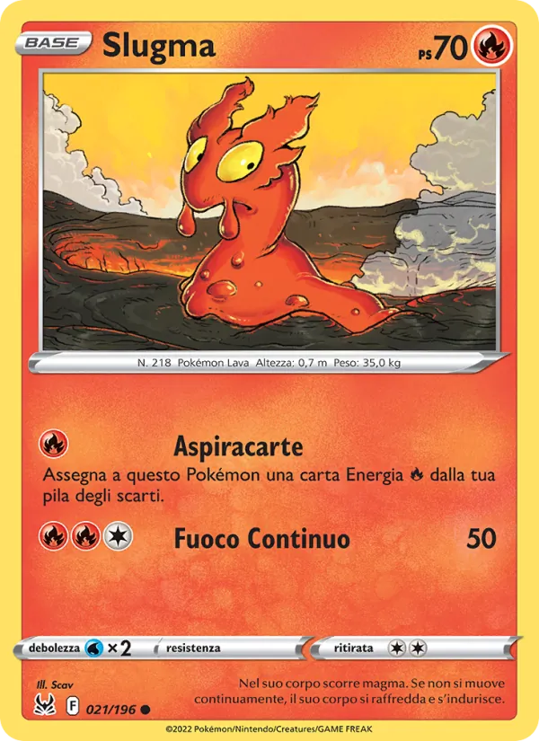 Slugma (Origine Perduta #021/196)