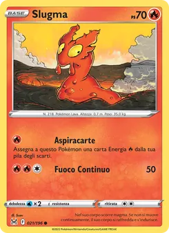 Slugma (Origine Perduta #021/196)
