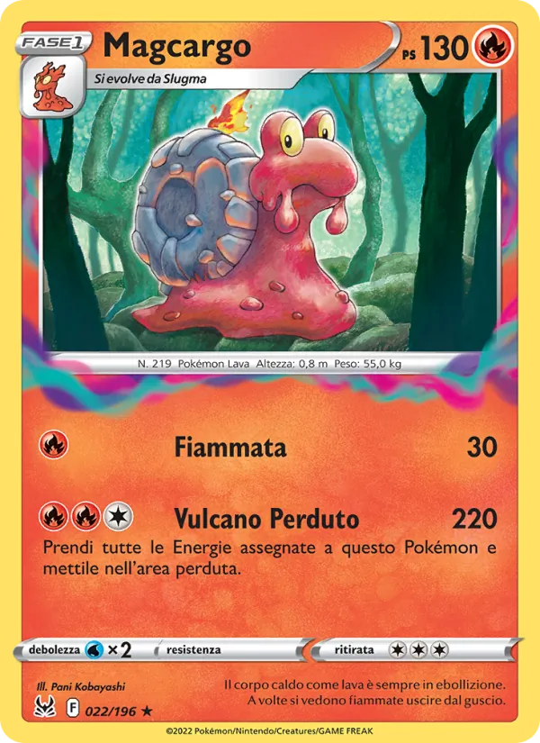 Magcargo (Origine Perduta #022/196)