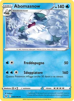 Abomasnow (Origine Perduta #043/196)