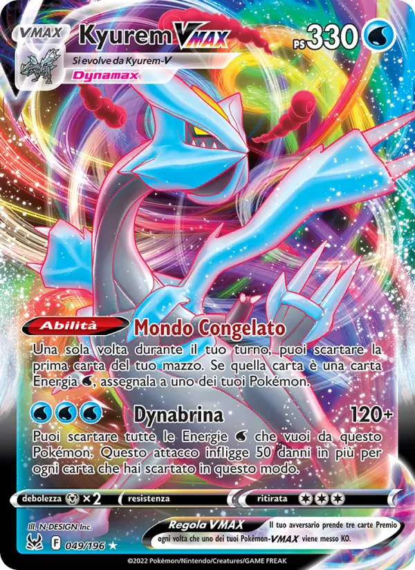 Kyurem VMAX (Origine Perduta #049/196)