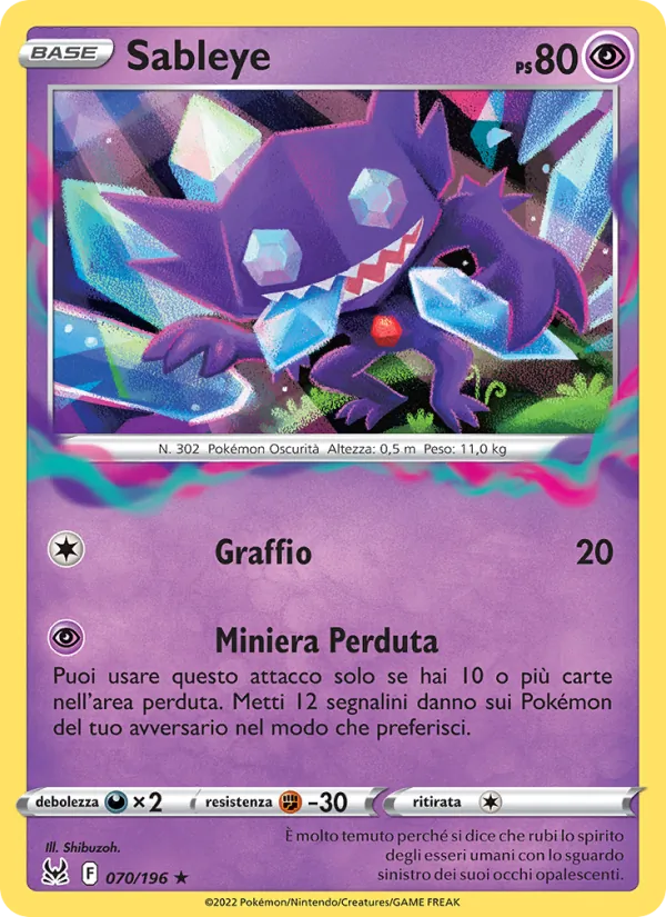 Sableye (Lost Origin #070/196)