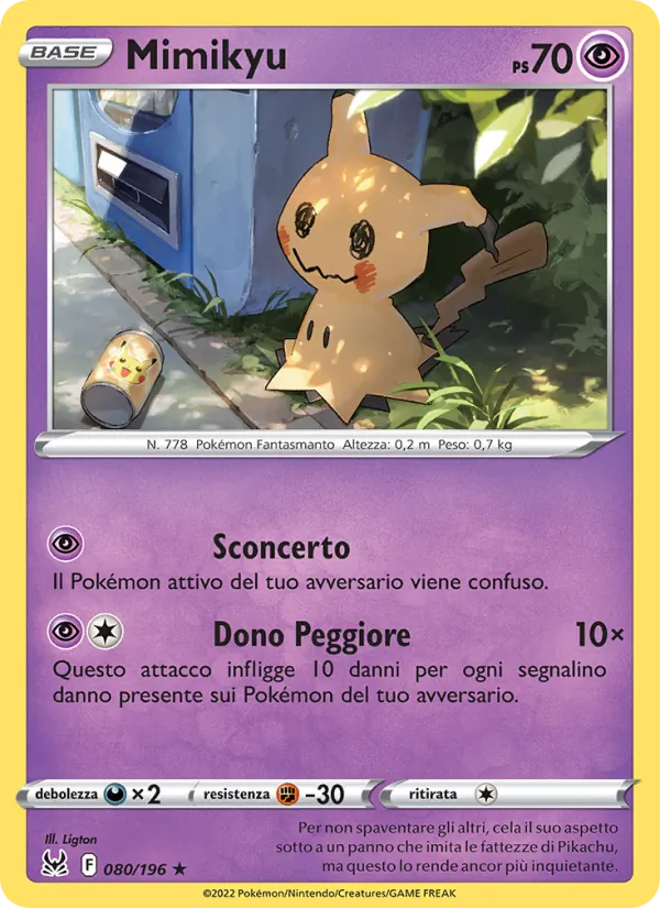 Mimikyu (Origine Perduta #080/196)
