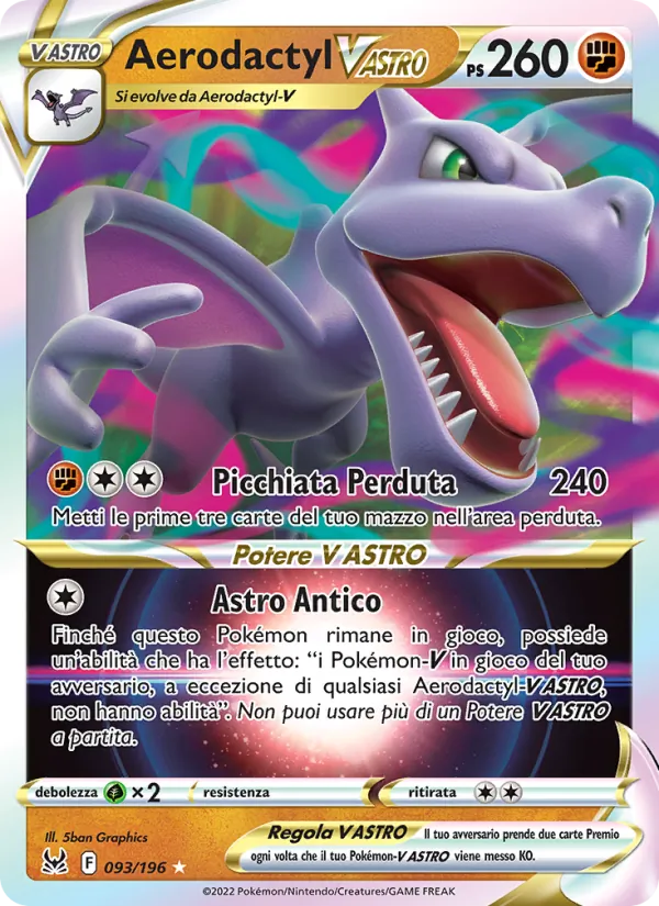 Aerodactyl V ASTRO (Origine Perduta #093/196)