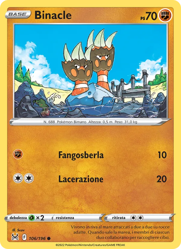 Binacle (Origine Perduta #106/196)