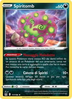 Spiritomb (Origine Perduta #117/196)
