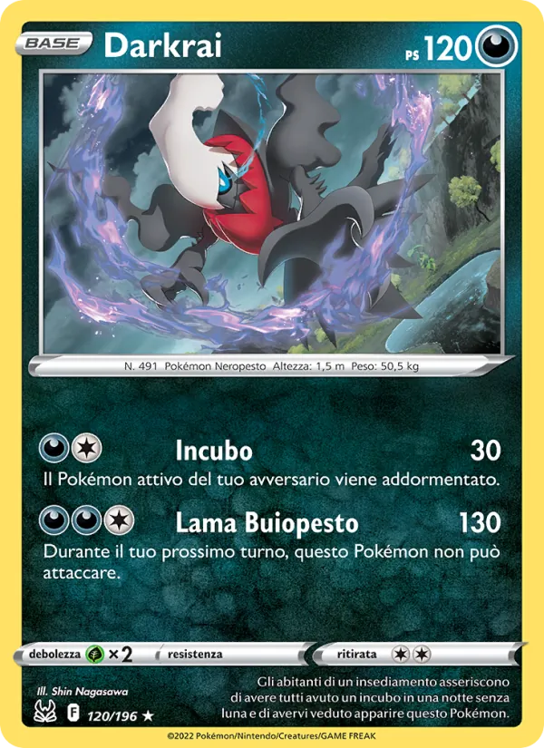 Darkrai (Lost Origin #120/196)