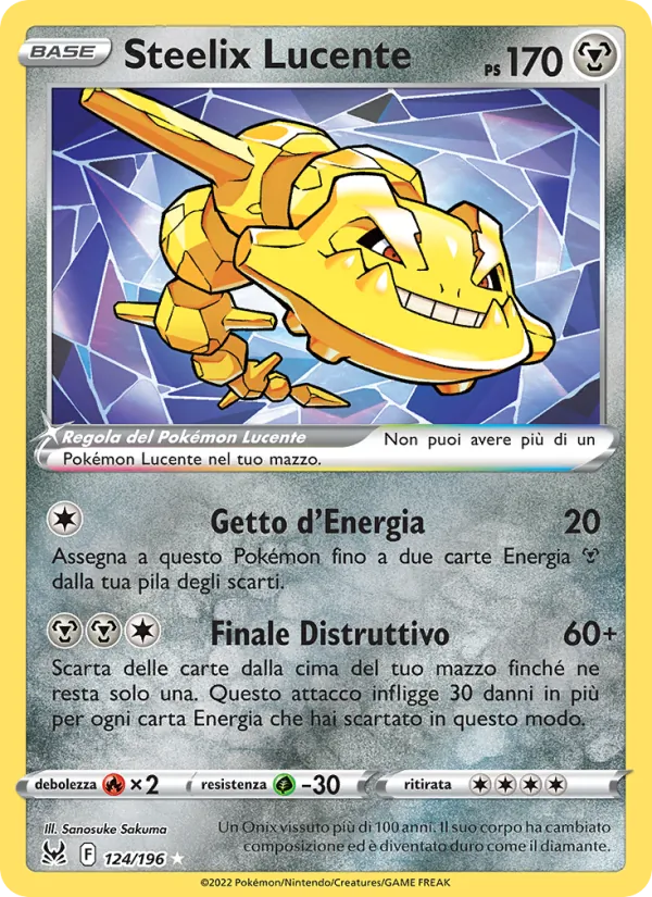 Steelix Lucente (Lost Origin #124/196)