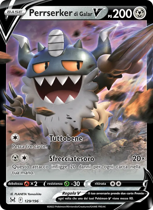 Perrserker di Galar V (Lost Origin #129/196)