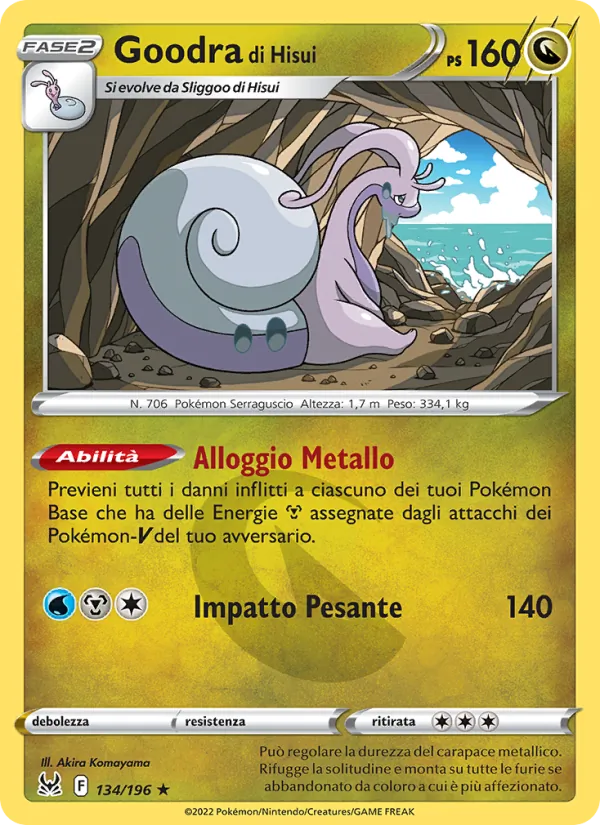 Goodra di Hisui (Origine Perduta #134/196)