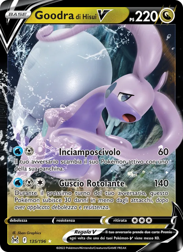 Goodra di Hisui V (Origine Perduta #135/196)