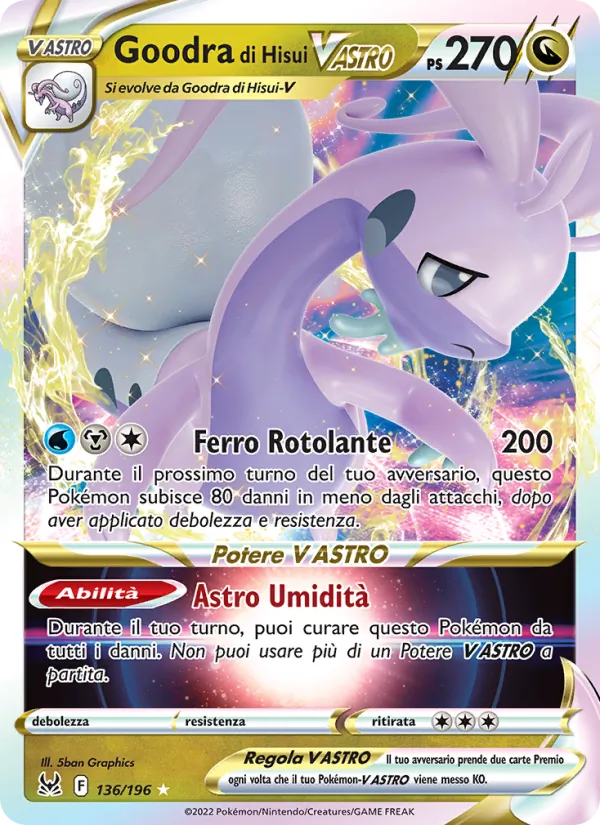 Goodra di Hisui V ASTRO (Origine Perduta #136/196)