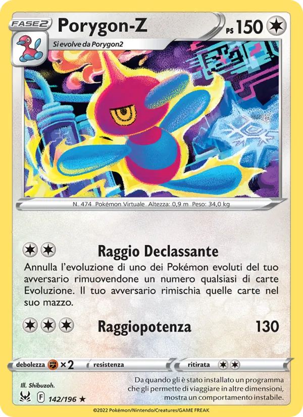 Porygon-Z (Lost Origin #142/196)
