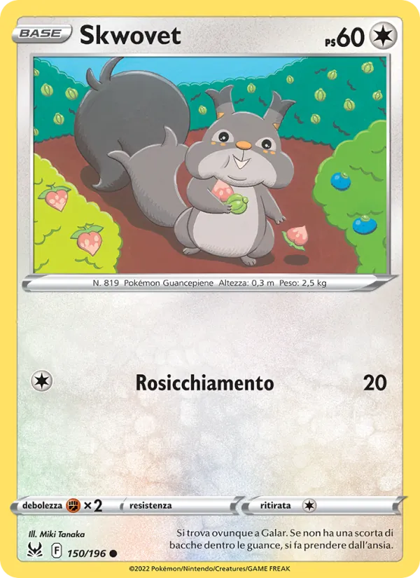 Skwovet (Lost Origin #150/196)